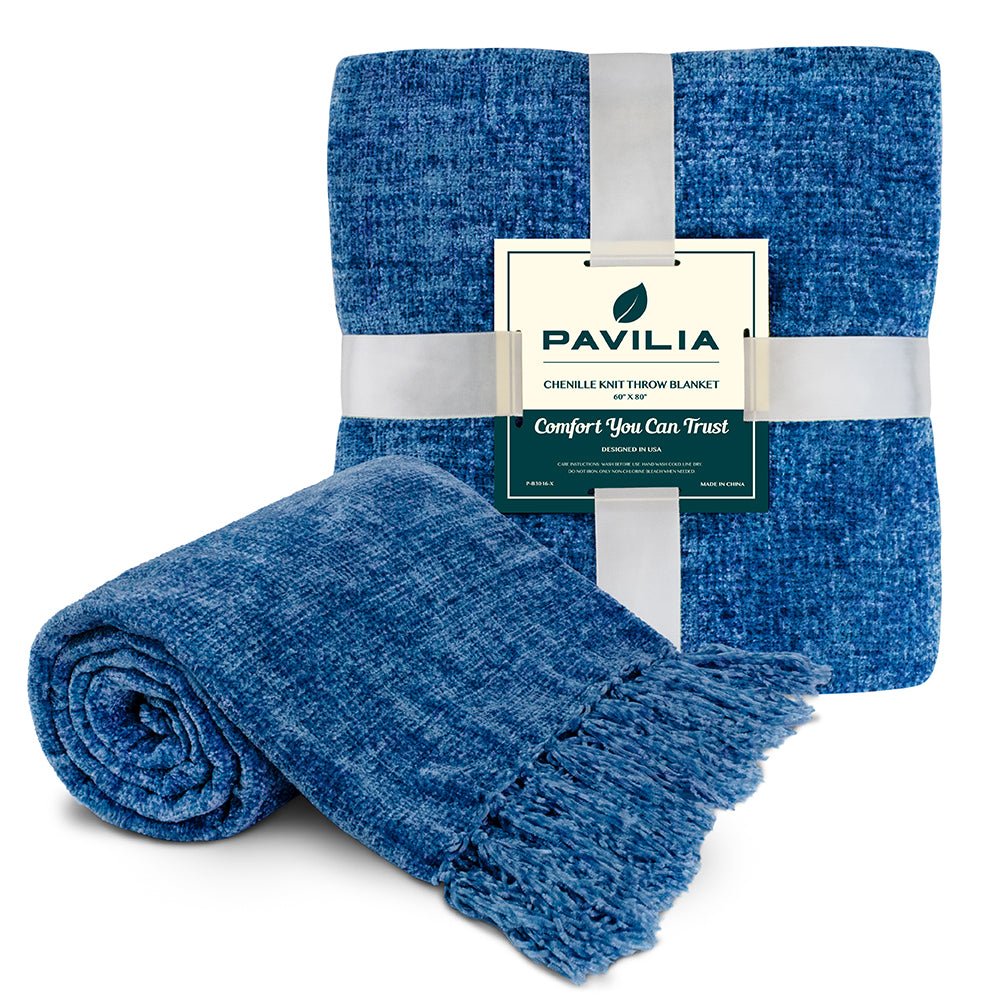 Chenille Throw Blanket