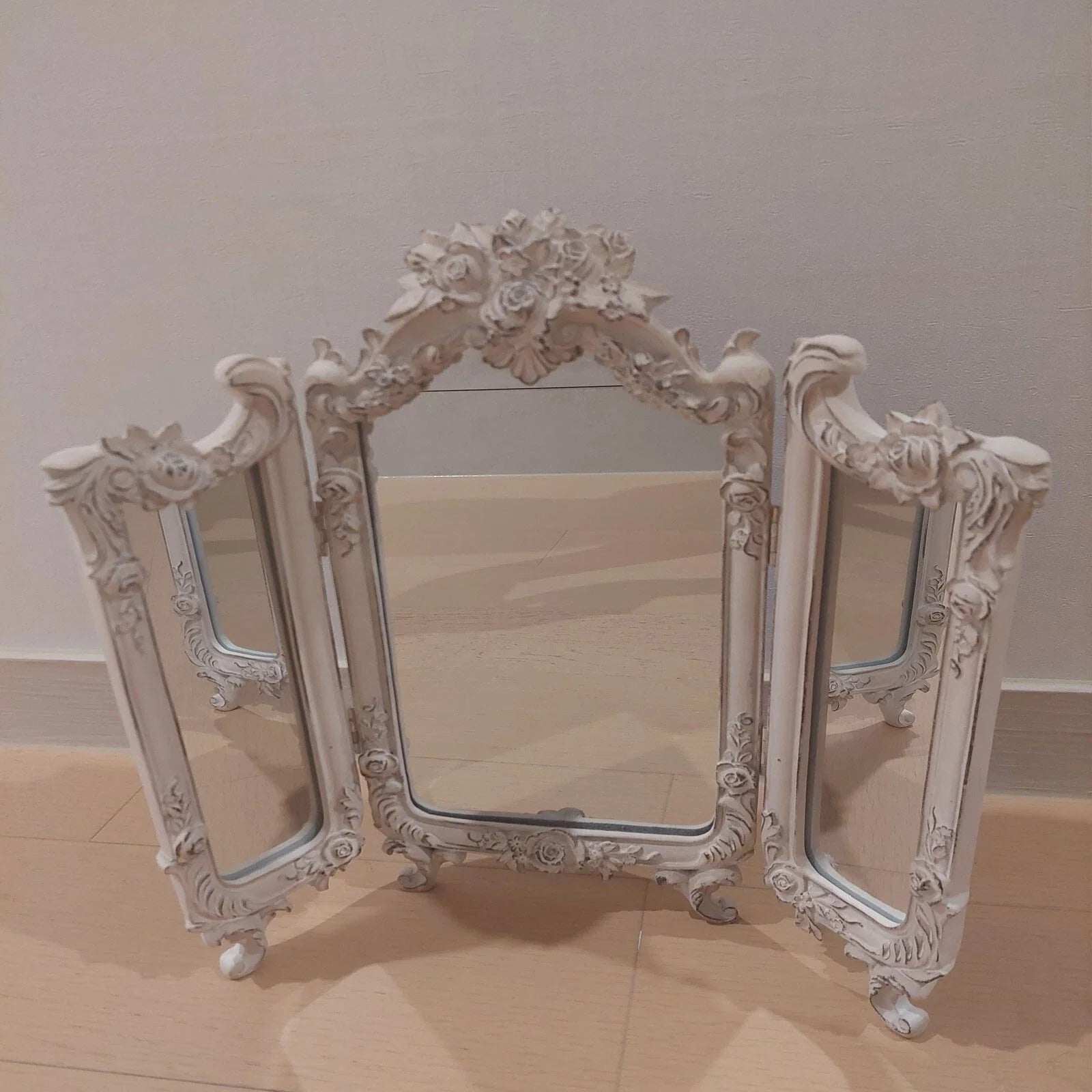 Vintage Folding Mirror