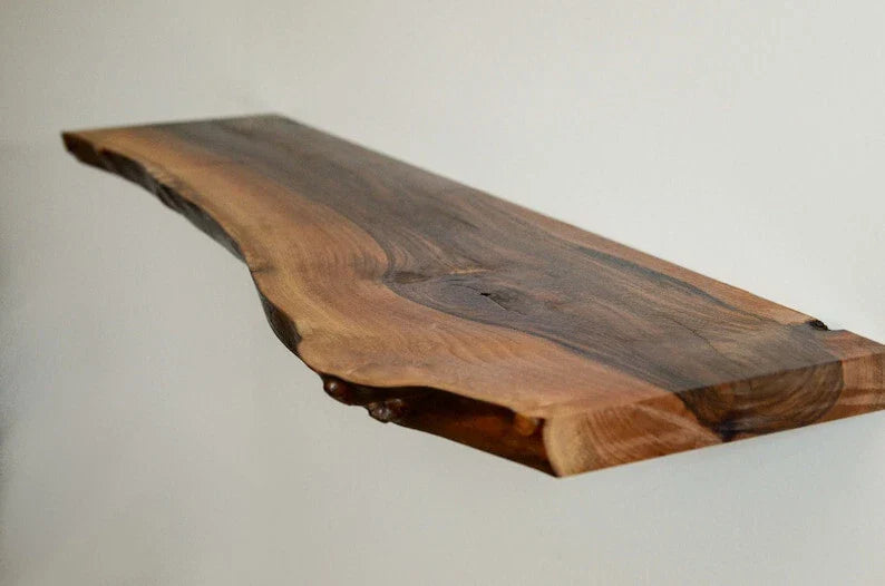 Rustic Wood Shelves