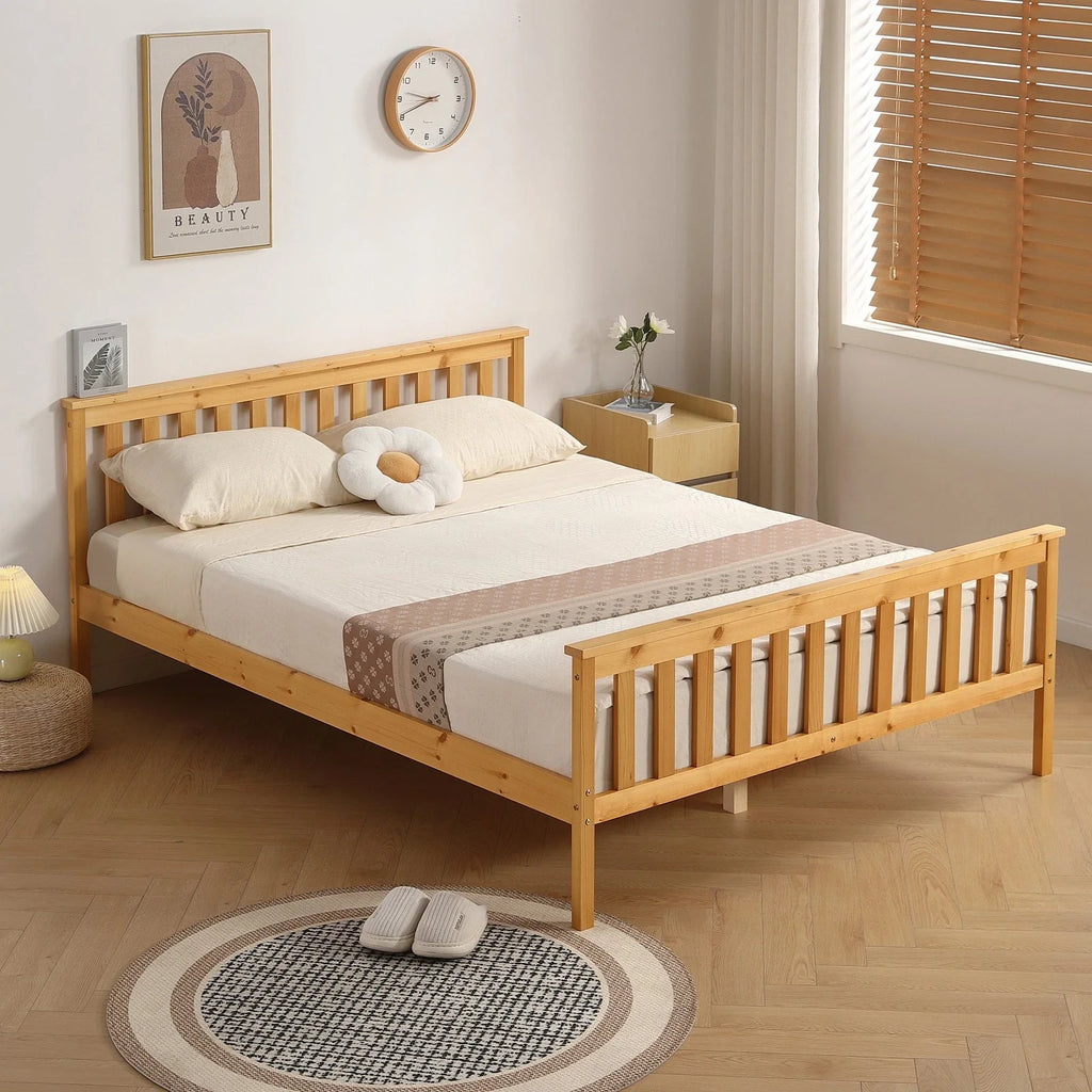 Pine King Bed