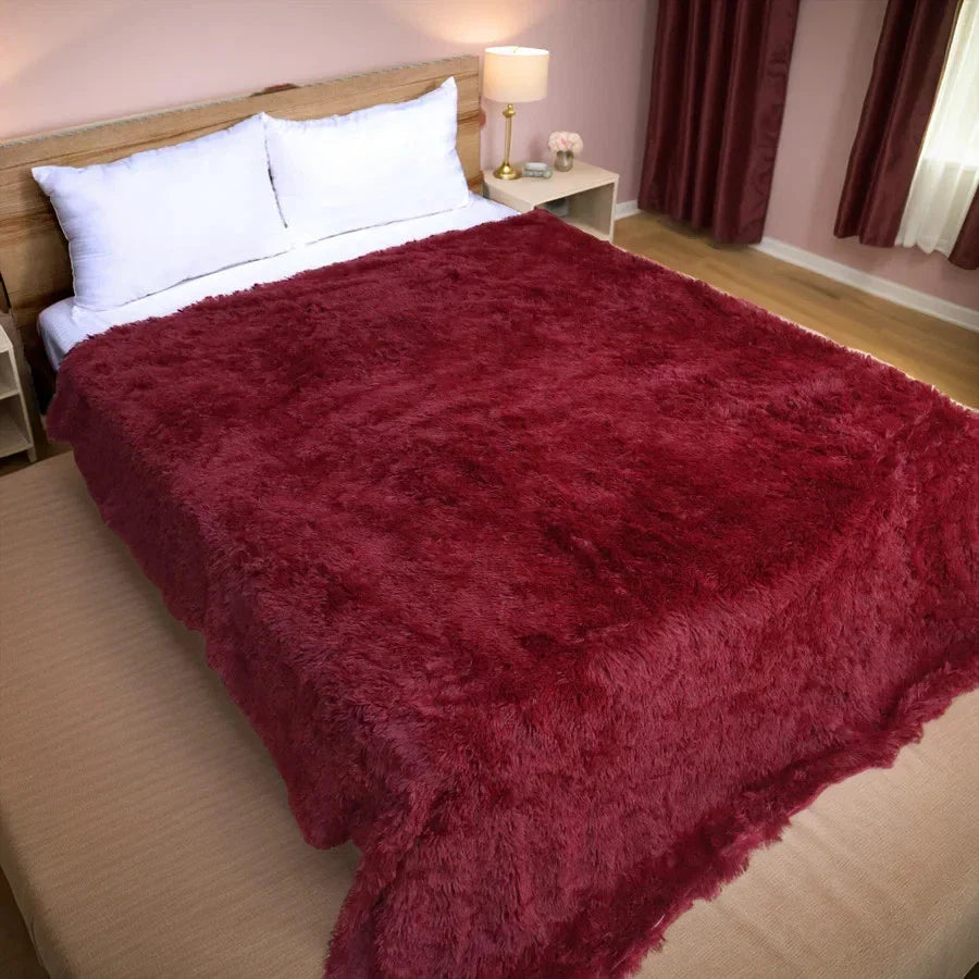 Shaggy Faux Blanket