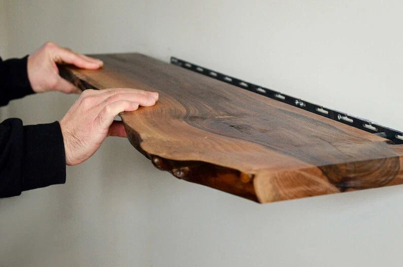 Rustic Wood Shelves