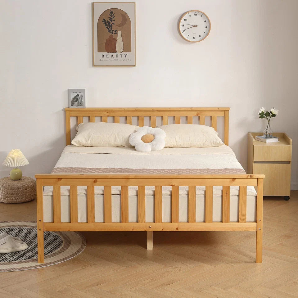 Pine King Bed