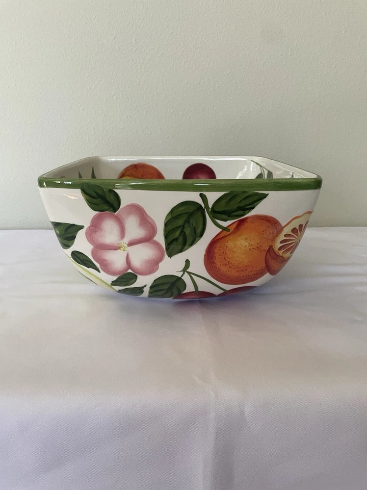 Hand-Painted Fruit Bowls